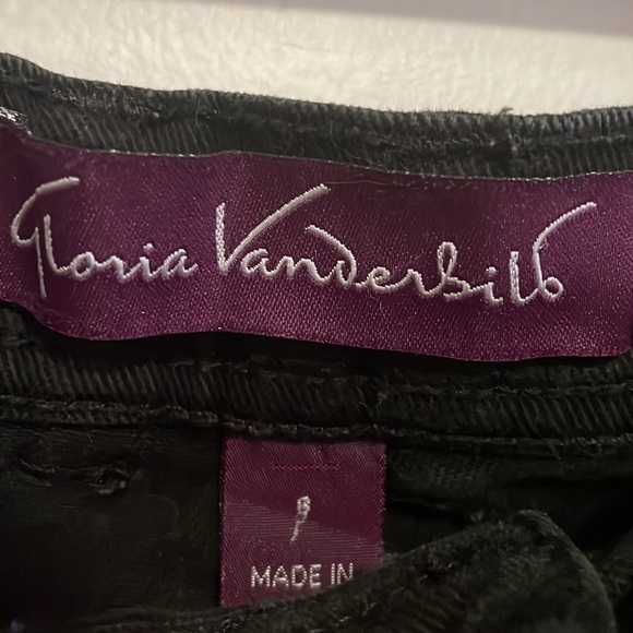 Gloria Vanderbilt black denim jeans size 8 - Picture 2 of 3